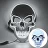 Halloween Adult Purification Mask LED Glowing Skull Terror Mask Cold Light 7