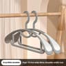 Household NonSlip Hanger Thick Wide Shoulder Plastic Drying Rack 8