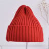 Baby Kids Ribbed Knitted Beanie Hat Windproof Toddler Photography Accessory 9