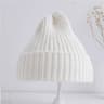 Baby Kids Ribbed Knitted Beanie Hat Windproof Toddler Photography Accessory 7