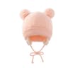 Winter Baby Knit Hat  Fleece Glove Set Thick Ear Protection Bonnet 9