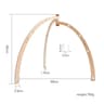 Baby Play Gym Wooden Pendants  Newborn Sensory Rattle  Room Decoration 7