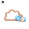 Rabbit  Cloud Hybrid Silicone Teether  Montessori Nursing Wood Baby Toy 9