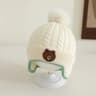UrsineKinetic Pompom Beanie  Premium Knitted EarProtection Hat For Toddlers 7