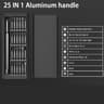 25in1 Precision Magnetic Screwdriver Set And Professional Repair Tool Kit 6