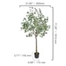 Premium Lifelike Artificial Olive Tree With Mediterranean Elegance 11