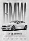 Modern Black Luxury Sports Car Mural  Famous Competition Cars Canvas Art 8