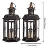 Vintage Metal Candle Lantern  Decorative Hanging Candleholder For Home  Weddings 9