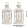 Vintage Metal Candle Lantern  Decorative Hanging Candleholder For Home  Weddings 8