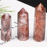 Natural Stone Crystal Point Wand  Reiki Healing Mineral Decor For Witchcraft  Meditation 23