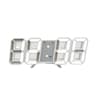 3D Luminous Digital Clock  Modern VoiceActivated Desktop Alarm  Wall Clock 6