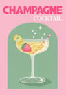 Trendy Colorful Cocktail Posters  Modern Whiskey Bar Cart Canvas Prints 18
