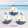 Miniature Marine Beach Resin Charms  DIY Nautical Craft  Flatback Decor Set 9