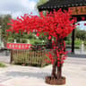 Grande Artificial Living Trees  Silk Peach Cherry  Maple Exhibition Decor For Luxury Interiors 11