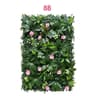 Botanical Artificial Green Wall Panel  60cm Vertical Garden Decor For Weddings Patios  Fence Privac 6