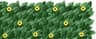 SunKissed Ivy Privacy Fence Screen  1m X 3m Sunflower  Faux Grass Wall Panel For Outdoor Balcony  G 6