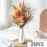 Preserved Helichrysum  Eucalyptus Bouquet  Colorful Boho Floral Centerpiece With Pampas Grass For W 6