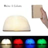 3D Folding Creative LED Book Light  MultiColor RGB Wooden Night Light For Bedroom Desk  Kids Birthd 6