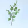 87cm Artificial Long Pole Eucalyptus  Gold  Autumn Tone Money Leaf Branch For Wedding  Modern Home  11