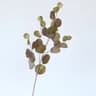 87cm Artificial Long Pole Eucalyptus  Gold  Autumn Tone Money Leaf Branch For Wedding  Modern Home  13