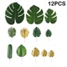 Artificial Tropical Palm Leaves  Jungle Safari Theme Party Decor  Hawaiian Luau Foliage For Birthda 7