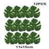 Artificial Tropical Palm Leaves  Jungle Safari Theme Party Decor  Hawaiian Luau Foliage For Birthda 8