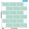 3D Waterproof Kitchen Wall Tiles  12x12 Inch Strong Adhesive Mural  Premium Peel And Stick Home Wal 24