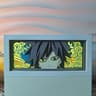 Demon Slayer 3D Anime Light Box  Kamado Tanjirou LED Papercut Night Light  Colorful Desktop Shadow  15