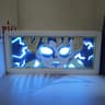 Demon Slayer 3D Anime Light Box  Kamado Tanjirou LED Papercut Night Light  Colorful Desktop Shadow  24