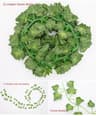210cm Artificial Green Ivy Leaf Garland  Professional Silk Wall Hanging Vine For Garden  Weddings 7