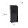 Natural Black Buffalo Horn Raw Material  Professional DIY Knife Handle  Seal Craft Block  Artisan H 6