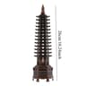 Feng Shui Wenchang Pagoda Statue  3D Zinc Alloy Tower Craft  Executive Home Office Wisdom  Success  11