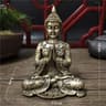 Thai Meditation Buddha Statue  Bronze Resin Feng Shui Sculpture  Professional Executive Zen Sanctua 6