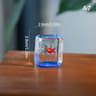 Handcrafted Glass Pocket Fish  Vibrant Miniature Aquatic Ornament  Executive Desktop  Office Sanctu 9