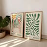Matisse FloralSuite Canvas Set  2Piece Bohemian Exhibition Art  Executive Gallery  Studio Sanctuary 10