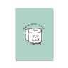 Yoga Toilet Paper Canvas  Funny Minimalist Washroom Art  Executive Suite  Nordic Sanctuary Decor 6
