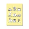 Yoga Toilet Paper Canvas  Funny Minimalist Washroom Art  Executive Suite  Nordic Sanctuary Decor 8