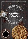 Artisan Brew Canvas  Nordic Coffee Cup  Bakery Chalkboard Art  Executive Kitchen  Cafe Sanctuary De 12