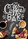 Artisan Brew Canvas  Nordic Coffee Cup  Bakery Chalkboard Art  Executive Kitchen  Cafe Sanctuary De 6
