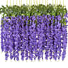 Botanical Violet Cascade  108cm Artificial Floral Vine  Executive Studio  Wedding Sanctuary Decor 10