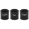 Nexus Essence Trio  Airtight Coffee Tea  Sugar Canister Set  Executive Countertop Storage  Ritual S 10
