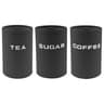 Nexus Essence Trio  Airtight Coffee Tea  Sugar Canister Set  Executive Countertop Storage  Ritual S 8