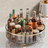 Rotating Clear Container Bin  Round Countertop Spice  Bottle Organizer  Executive Pantry  Cabinet T 7