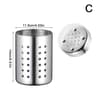Stainless Steel Cutlery  Chopstick Holder  Breathable Countertop Organizer  Executive Kitchen Drain 8