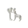 Minimalist Dog  Owner Emotional Sculpture  HighFidelity Sculptural Desktop Decor  Heartfelt Home Ga 6