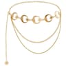 Vintage Moon Lattice Gallery  HighFidelity Layered Waist Chain  Professional PunkHip Hop Style 6