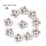 Flower Rhinestones  Pearl Embellishment Technical Logic 6