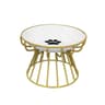 Elevated Ceramic Pet Bowl With Iron Stand 10