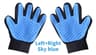 Silicone FiveFinger Pet DeShedding Grooming Glove 19