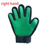 Silicone FiveFinger Pet DeShedding Grooming Glove 8